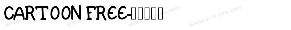 CARTOON FREE字体转换